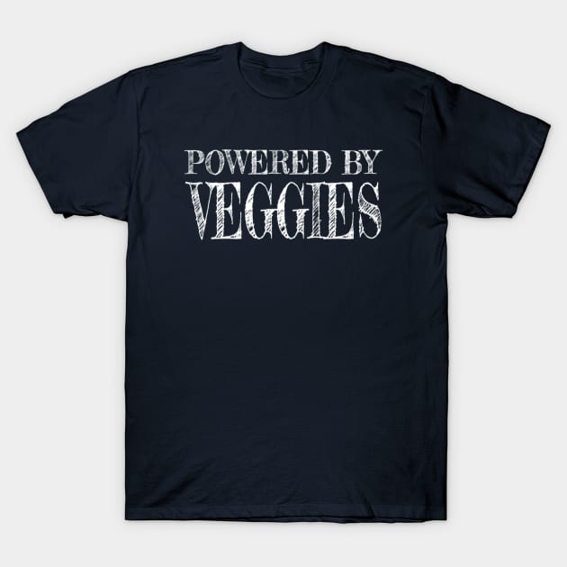 Veggie Power T-Shirt by LefTEE Designs